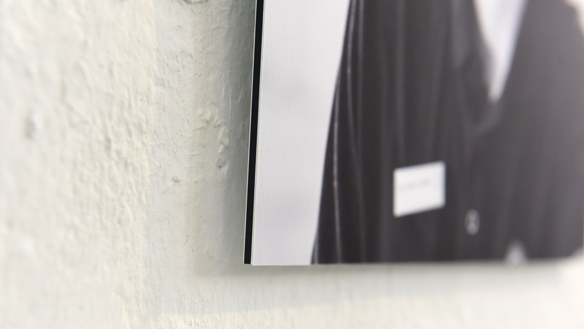 Kaschierte Kunst und der