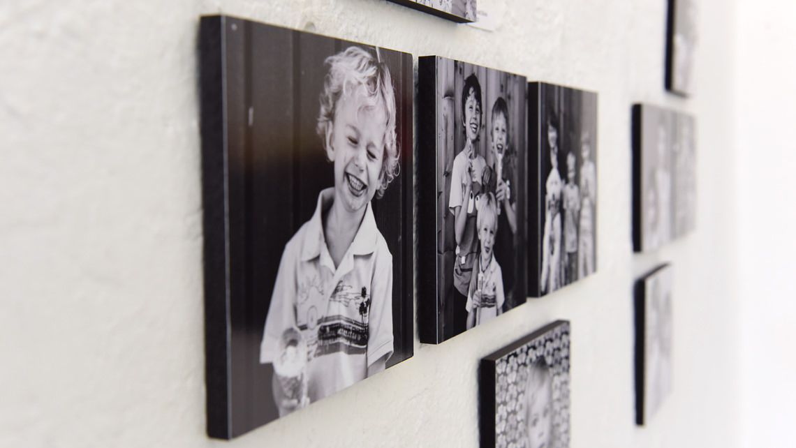 Kaschierte Kunst und der