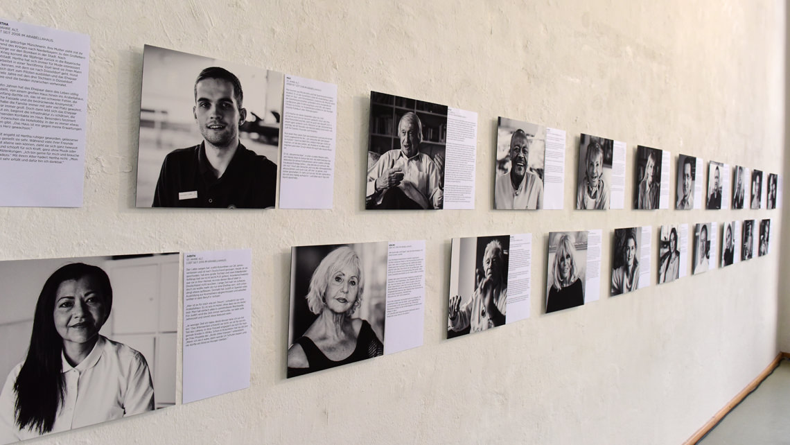 Kaschierte Kunst und der