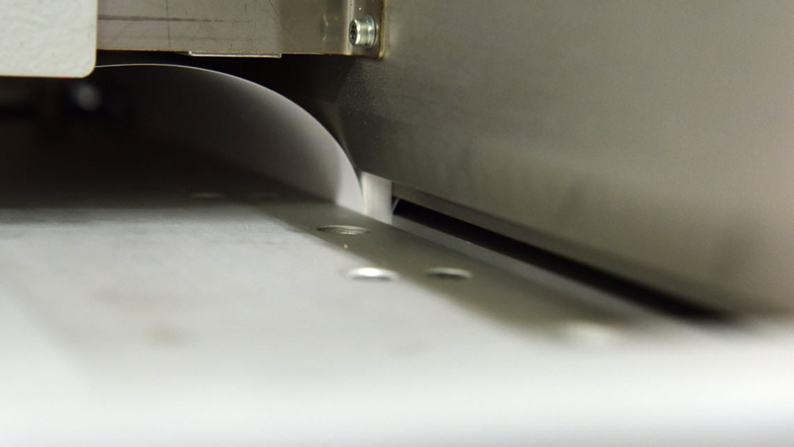 Klebebindung mit nur wenigen Seiten