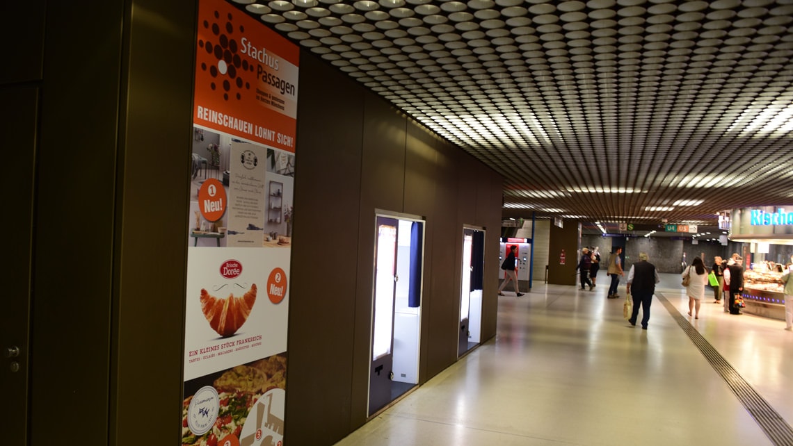 Verklebung bei den Stachuspassagen