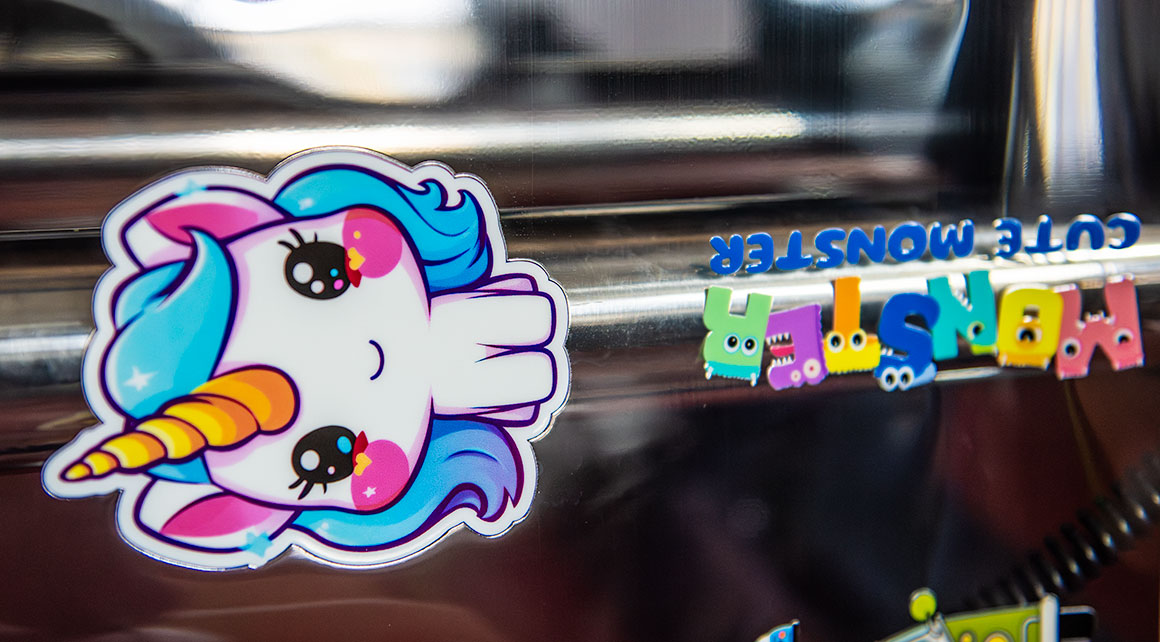 DTF sticker Einhorn