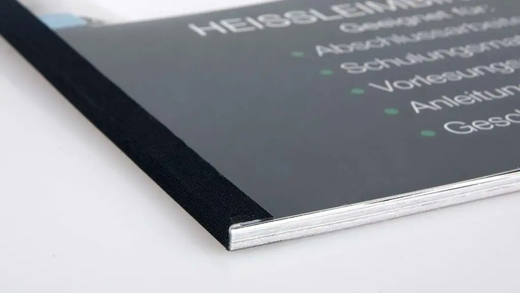 Abschlussarbeit und Masterarbeit Heißleimbindung